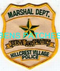 TEXAS,HILLCREST VILLAGE POLICE MARSHAL DEPARTMENT 1_wm